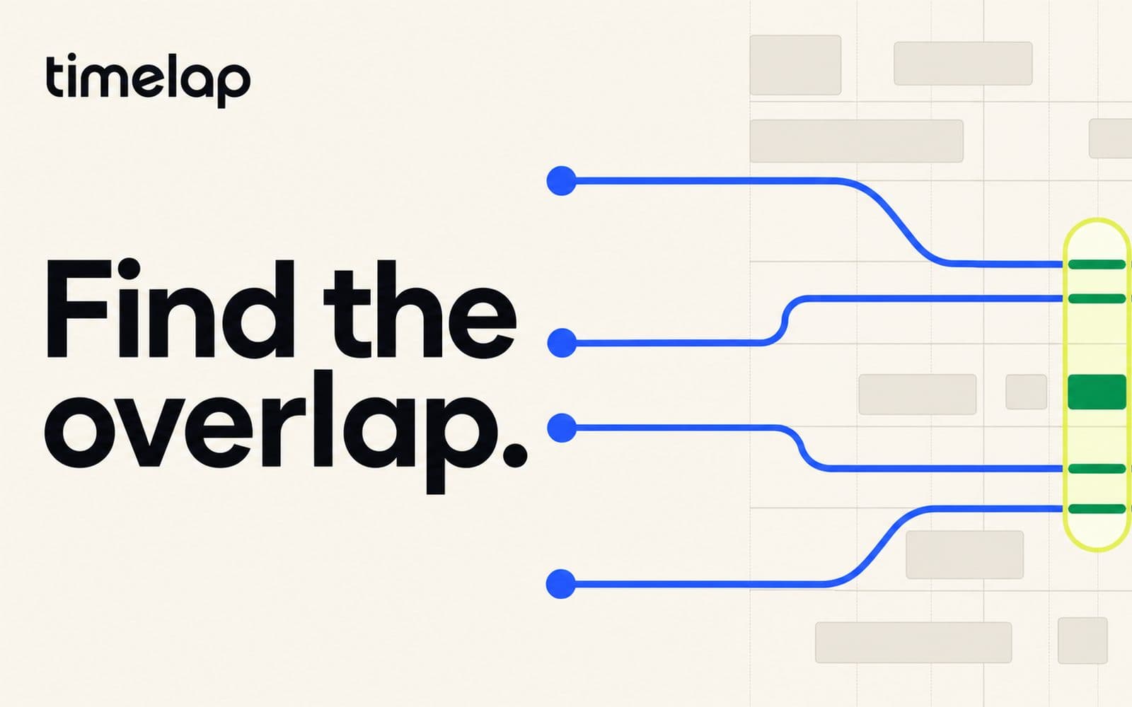 Timelap: Guest-first group scheduling